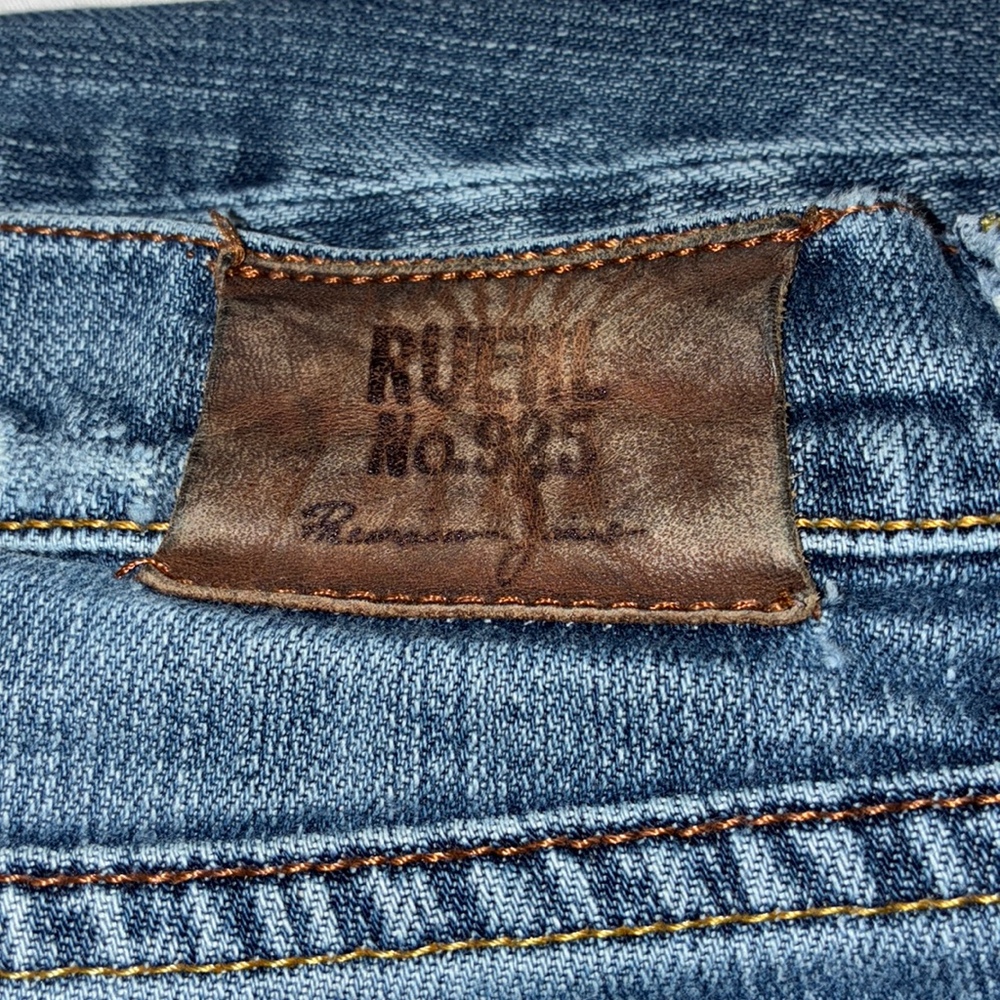 Ruehl By Abercrombie Vandam size 4 Low Rise Slim Bootcut Jeans 3x30 Light Wash